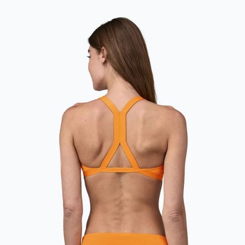 Vrchný diel plaviek Patagonia Bottom Turn Top ripple / kishu orange
