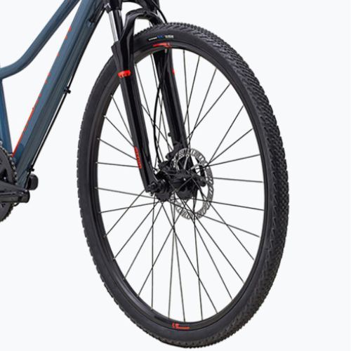 Dámsky crossový bicykel Marin San Anselmo DS2 700C lesklá šedá/oranžová