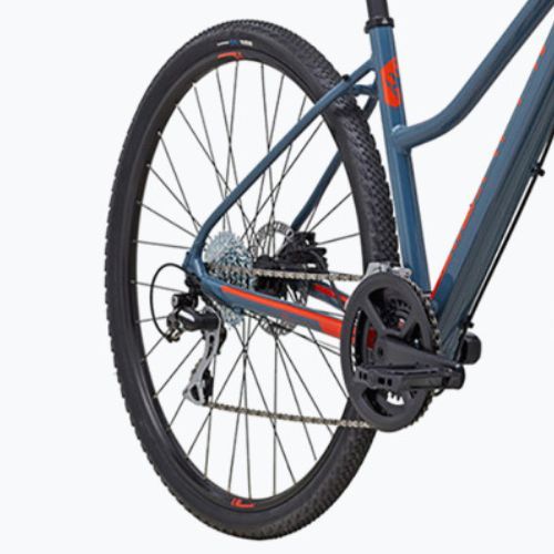 Dámsky crossový bicykel Marin San Anselmo DS2 700C lesklá šedá/oranžová