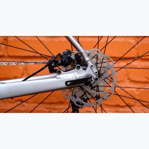 Gravelový bicykel Marin Lombard 1 700C sivý matný/čierny štrkový bicykel