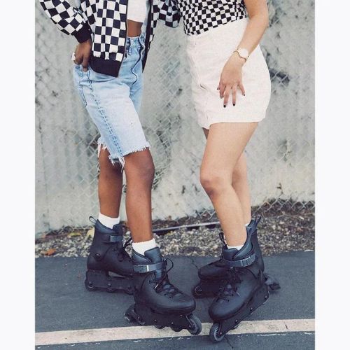 Dámske inline korčule IMPALA Lightspeed black