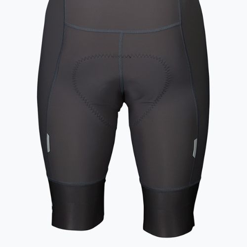 Pánske cyklistické šortky POC Essential Road VPDs Bib Shorts sylvanite grey / hydrogen white