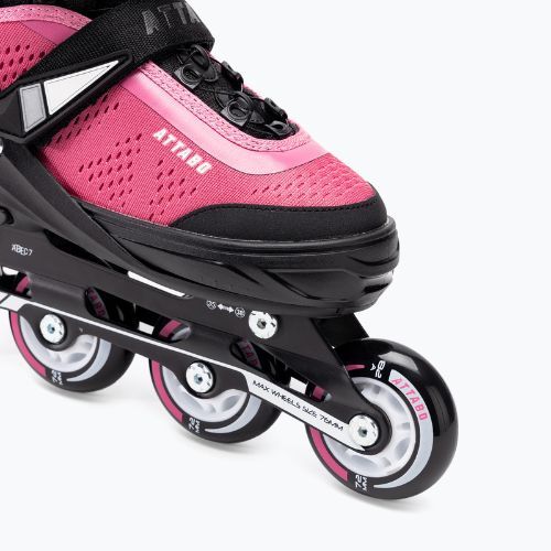 Detské kolieskové korčule ATTABO adjustable Stormglider 2 pink