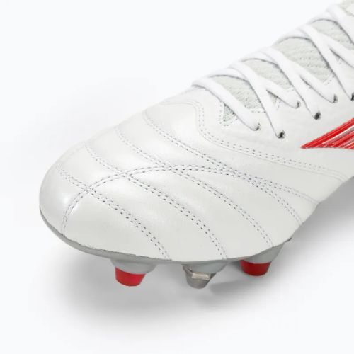 Pánske kopačky Mizuno Morelia Neo IV Β Japan Mix white/radiant red/hot coral