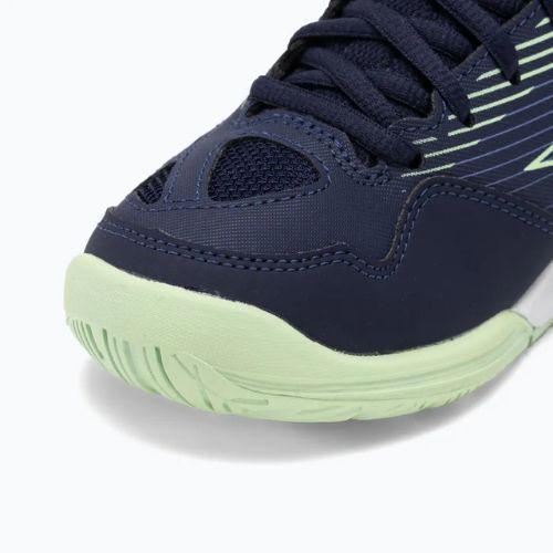 Detská volejbalová obuv Mizuno Cyclone Speed 4 Jr eblue/tech green/lolite