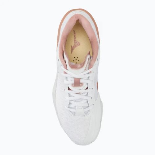 Dámska hádzanárska obuv Mizuno Wave Stealth Neo white/rose/snow white