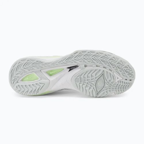 Dámska hádzanárska obuv Mizuno Wave Mirage 5 white/glacial ridge/patinagreen