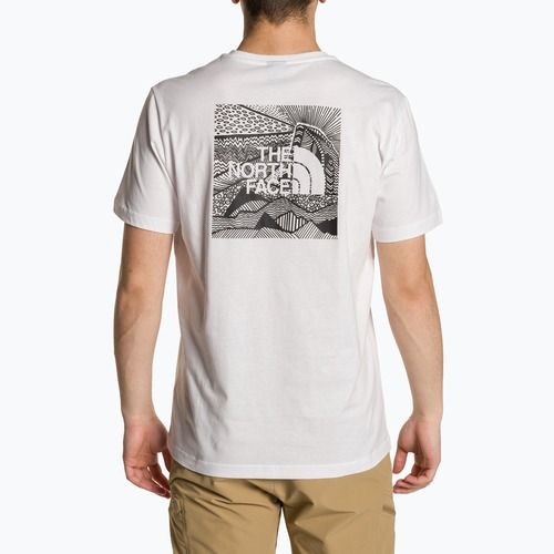 Pánske tričko The North Face Redbox Celebration white