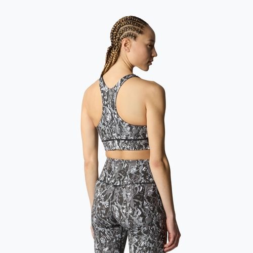 Podprsenka The North Face Flex Reversible asphalt grey abstract fitness