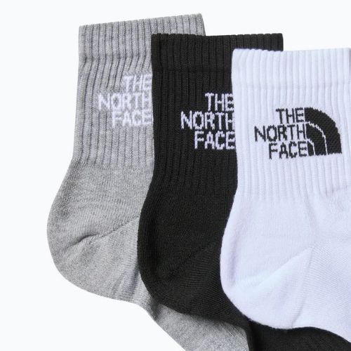 Trekingové ponožky The North Face Multi Sport Cush Quarter Trekking Socks 3 páry čierne assorted