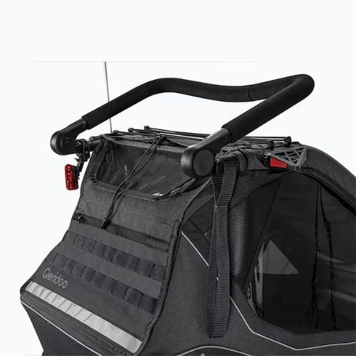 Príves na bicykel Qeridoo Kidgoo 2 tmavo oceľovo sivý