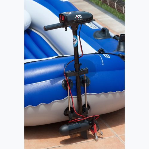 Pontón pre 3 osoby s motorom Aqua Marina Wildriver modrý