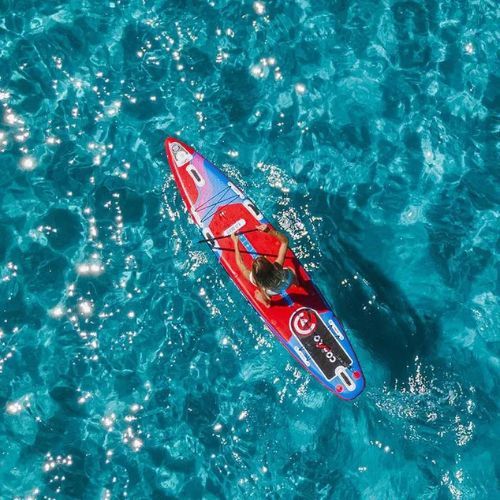 Coasto Turbo 12'6'' modrá/červená SUP doska