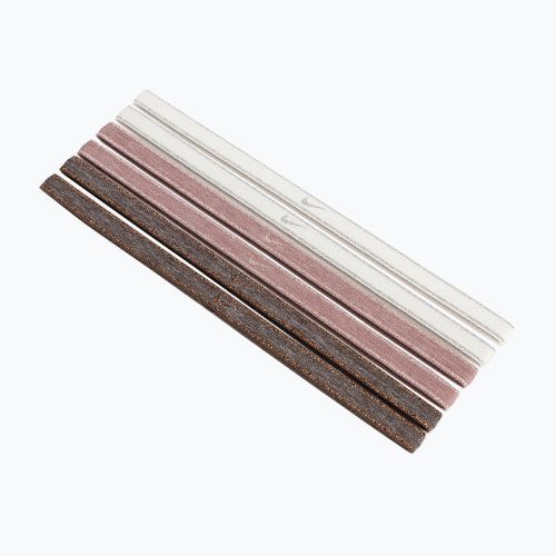 Čelenky Nike Swoosh Sport Metallic 6 ks hnedá/smokey mauve/metalická strieborná