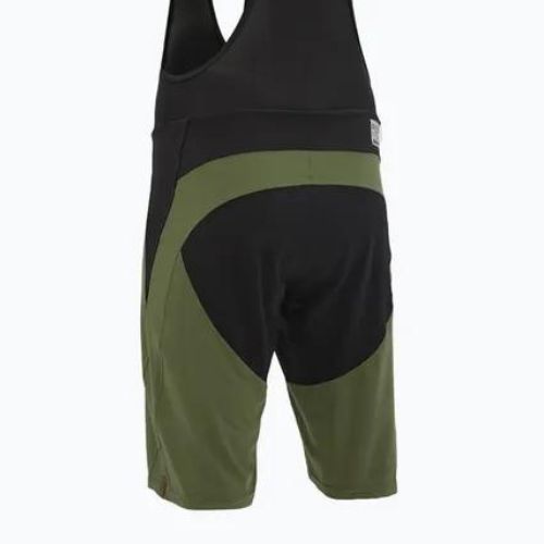 Cyklistické šortky pánske    SILVINI Barrea olive/black