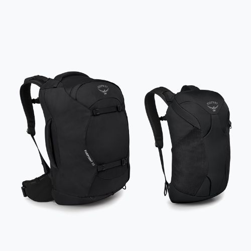 Turistický batoh pánsky Osprey Farpoint 55 l black