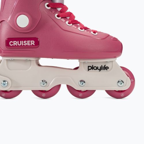 Detské kolieskové korčule Playlife Cruiser pink
