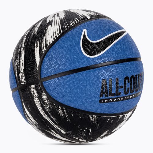 Nike Everyday All Court 8P Graphic Deflated star blue/black/white/black basketball size 7