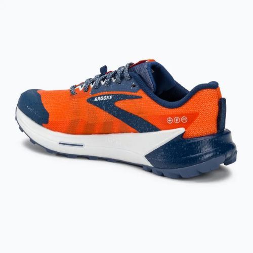 Brooks Catamount 2 pánska bežecká obuv firecracker/navy/blue