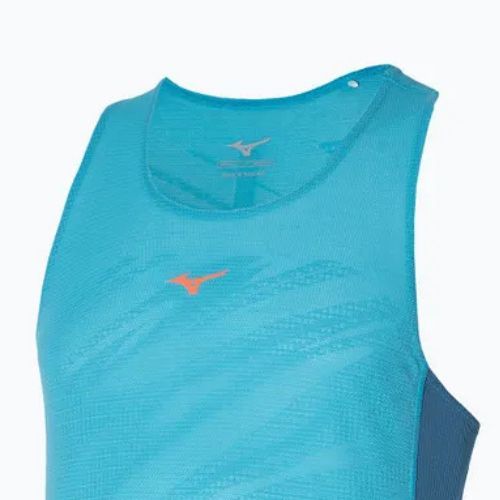 Pánske bežecké tielko Mizuno Aero Tank maui blue