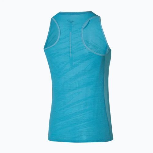 Dámske bežecké tielko Mizuno Aero Tank maui blue