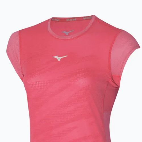 Dámske bežecké tričko Mizuno Aero Tee sunkissed coral
