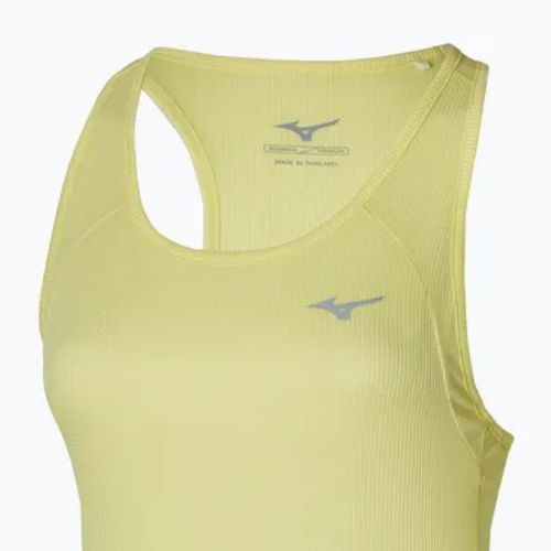 Dámske bežecké tielko Mizuno DryAeroFlow Tank pale lime yellow