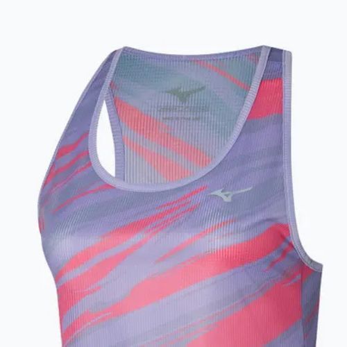 Dámske bežecké tielko Mizuno DAF Graphic Tank pastel lila