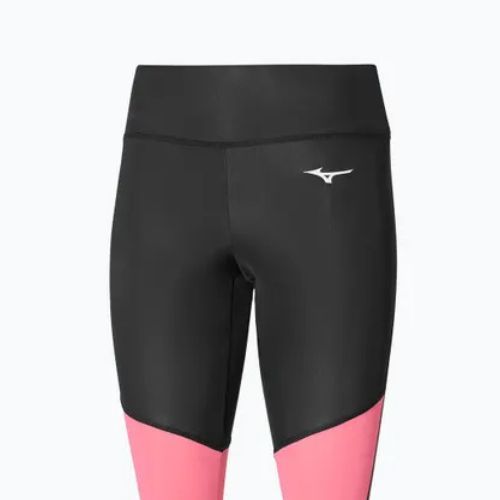 Dámske legíny Mizuno Core Long Tight black/sangria sunset