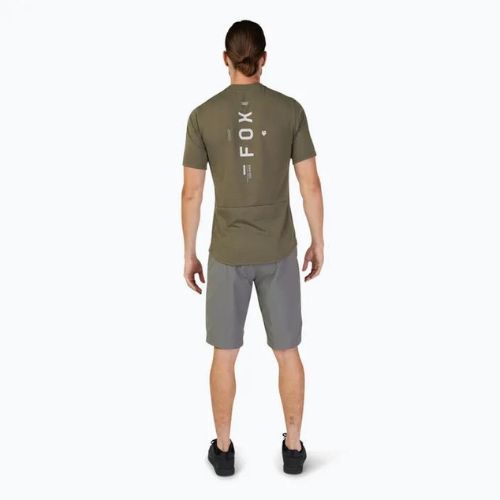 Pánsky cyklistický dres Fox Racing Ranger Dr Alyn olive green