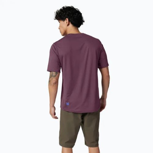 Pánsky cyklistický dres Fox Racing Ranger Moth dark purple