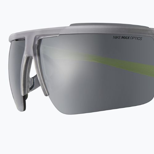 Slnečné okuliare Nike Windshield matné vlčie šedé/sivé so strieborným zrkadlom