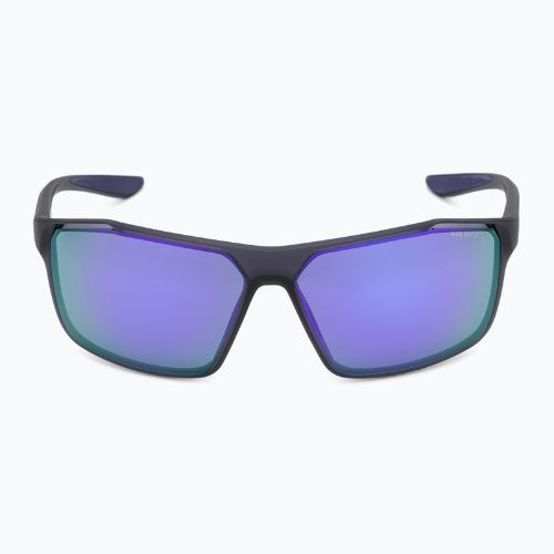 Pánske slnečné okuliare Nike Windstorm matný griidiron/fialové zrkadlo