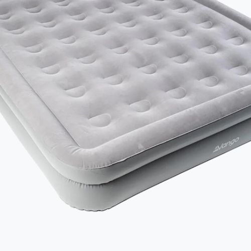 Nafukovací matrac Vango Hi Rise Double Flocked Airbed nocturne grey