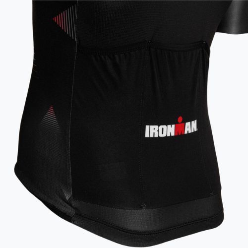 Pánsky cyklistický dres Quest Race Line France Iron Man black