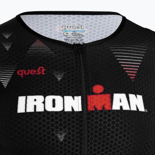 Pánsky triatlonový oblek Quest The Fastest GVT Iron Man black