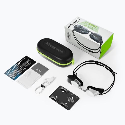 Plavecké okuliare Holoswim Smart čierne