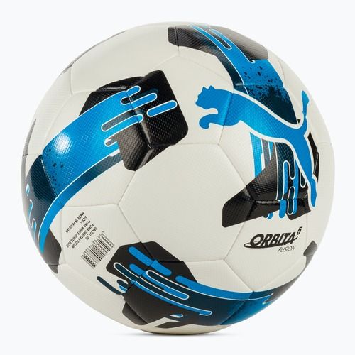 Futbalová lopta PUMA Orbita 5 Fusion puma white/ignite blue veľ. 4