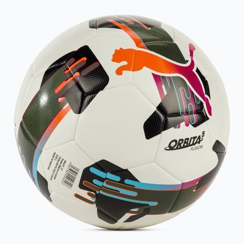 Futbalová lopta PUMA Orbita 5 Fusion puma white/multicolor veľ. 5