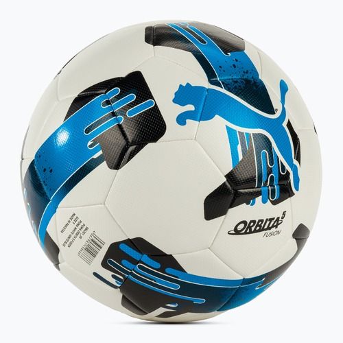 Futbalová lopta PUMA Orbita 5 Fusion puma white/ignite blue veľ. 5