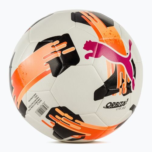 Futbalová lopta PUMA Orbita 5 Fusion Lite 350 puma white/multicolor veľ. 4