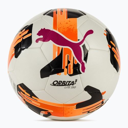 Futbalová lopta PUMA Orbita 5 Fusion Lite 350 puma white/multicolor veľ. 5