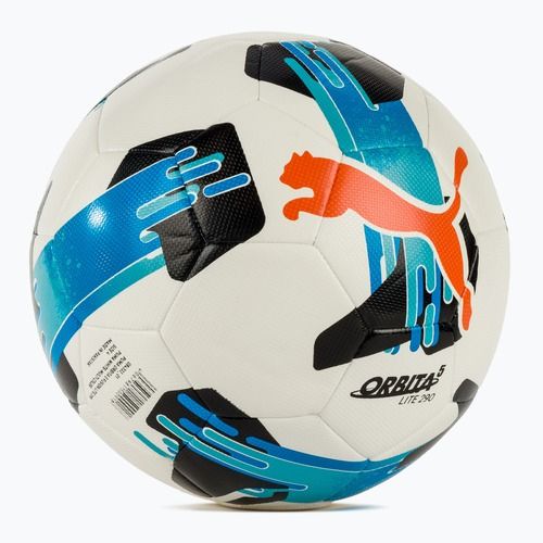 Futbalová lopta PUMA Orbita 5 Fusion Lite puma white/multicolor veľ. 4