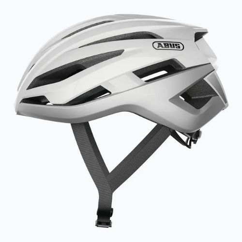 Cyklistická prilba ABUS StormChaser fleece biela