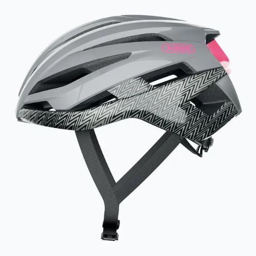Cyklistická prilba ABUS StormChaser zigzag grey