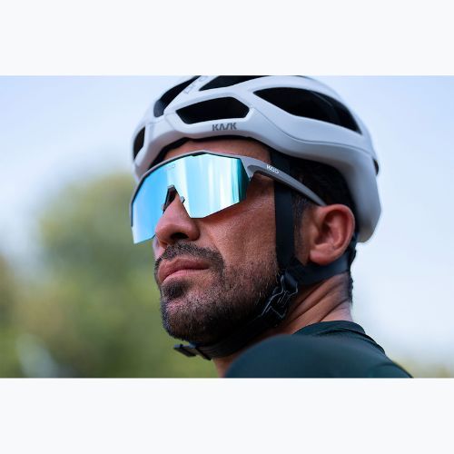 Slnečné okuliare Koo Alibi sivý mat/tyrkysové zrkadlo