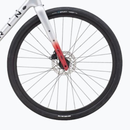 Bicykel Gravel Marin Headlands 1 700C 2024 gloss chrome/chrome red/black