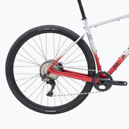 Bicykel Gravel Marin Headlands 1 700C 2024 gloss chrome/chrome red/black