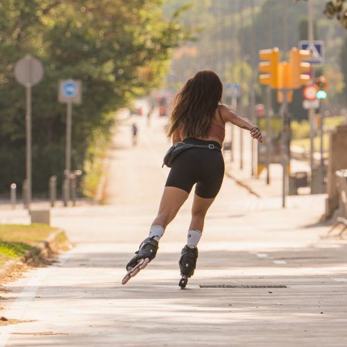 Dámske kolieskové korčule Powerslide Radon 90 bronze