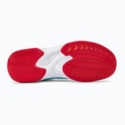 Dámska tenisová obuv Mizuno Wave Exceed Tour 5 AC tanger turquoise/fiery coral 2/white